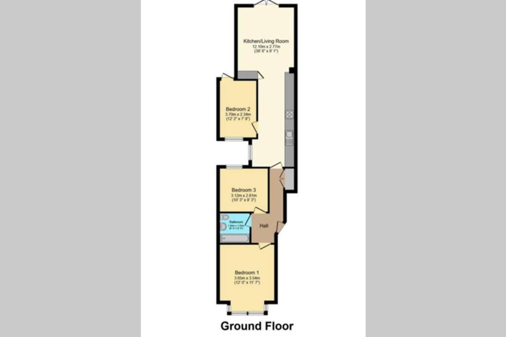 Contemporary 3 Bed Apartment In Hendon Central. Eksteriør bilde